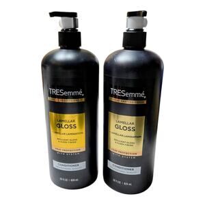 TRESemme Lamellar Gloss Shampoo & Conditioner Set 28oz Heat Protection (2 Pack)